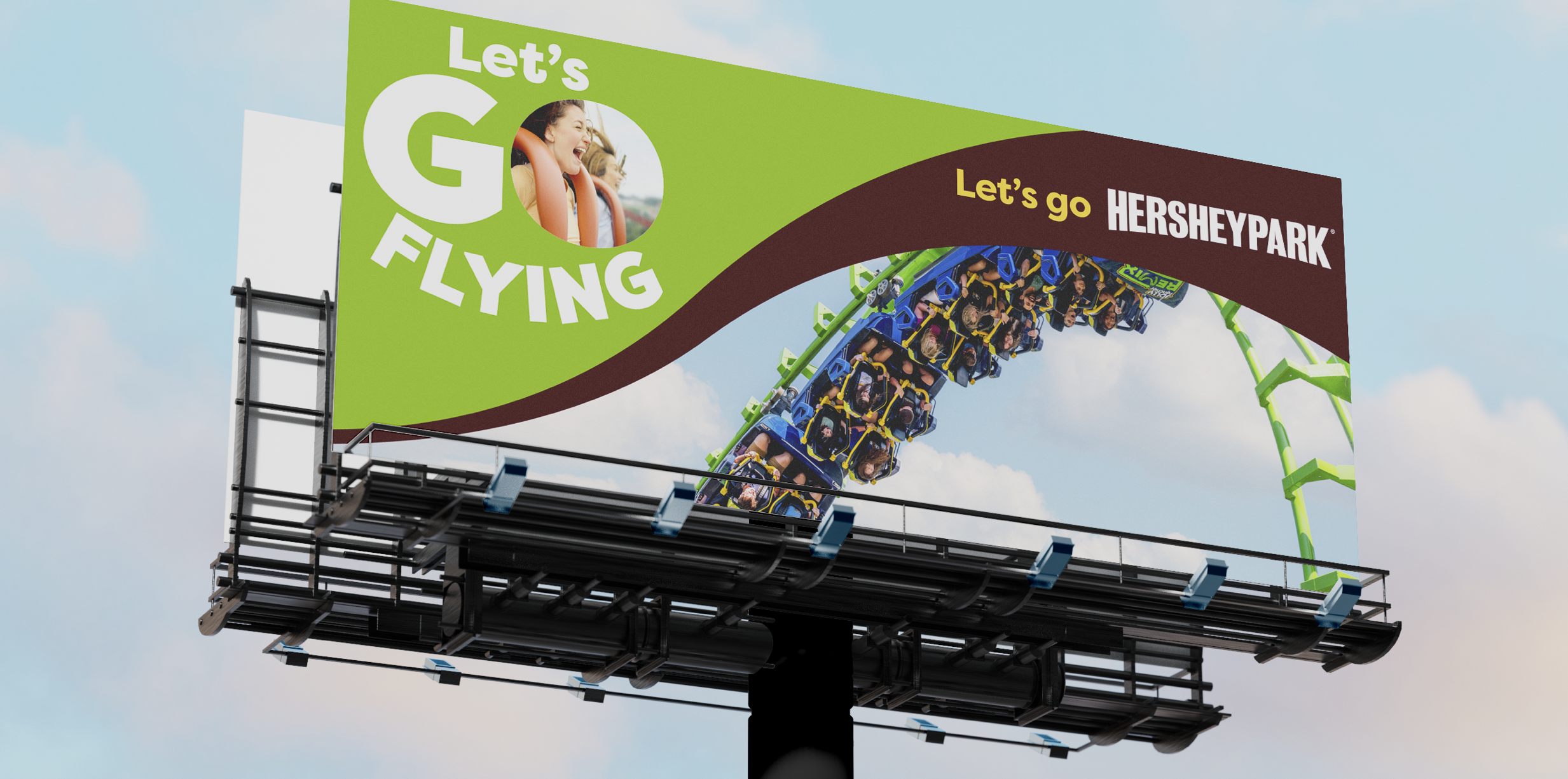 Let's Go Flying billboard mockup 01