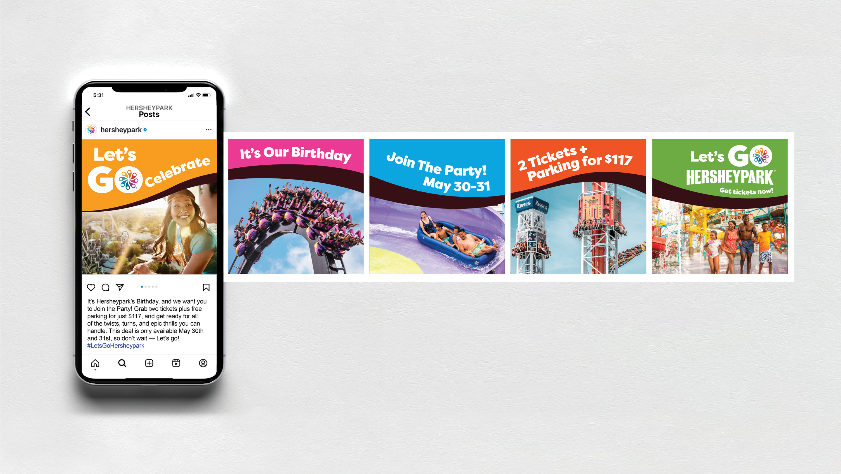 Hersheypark mobile ads