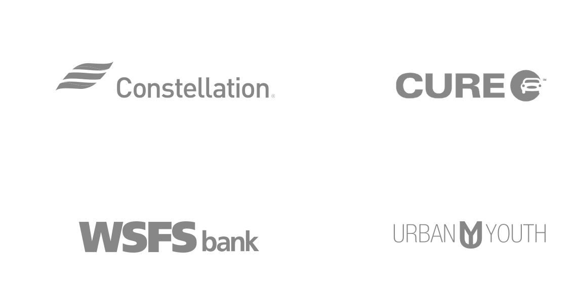 Constellation, Cure, WSFS Bank, Urban Youth
